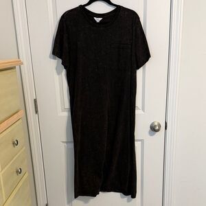 Time and Tru Black Maxi Dress